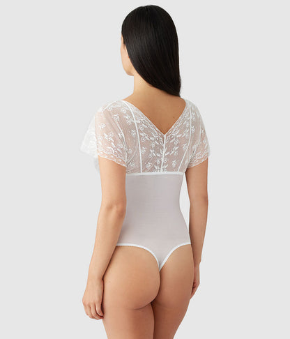 Wacoal Discount - Lifted In Luxury Bodysuit - Egret