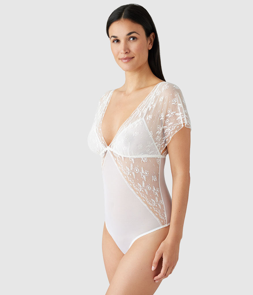 Wacoal Discount - Lifted In Luxury Bodysuit - Egret