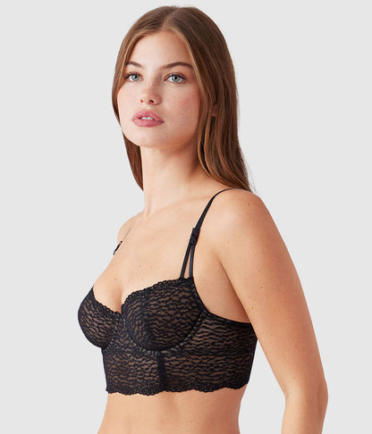 Wacoal Value - Untamed Demi Longline Bra - Night