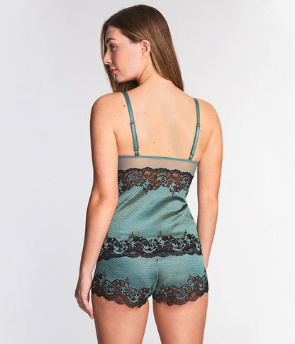 Wacoal Quality - Modern Affair Cami - Silver Pine/Black
