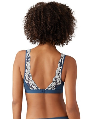 Wacoal Essential - Instant Icon® Bralette - Black/Eclipse