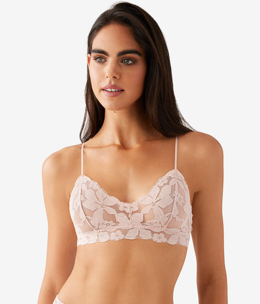 Wacoal Value - Feeling Famous Bralette - Rose Smoke/White