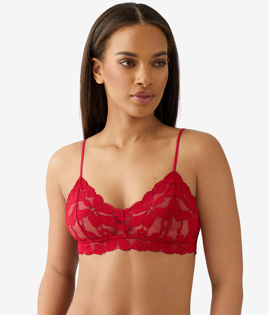 Wacoal Featured - Feeling Famous Bralette - Chili Pepper/Biking Red