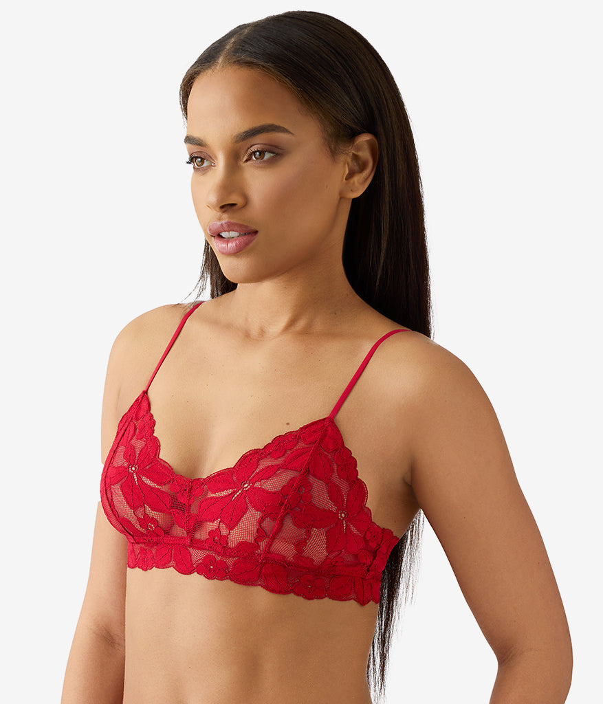 Wacoal Featured - Feeling Famous Bralette - Chili Pepper/Biking Red