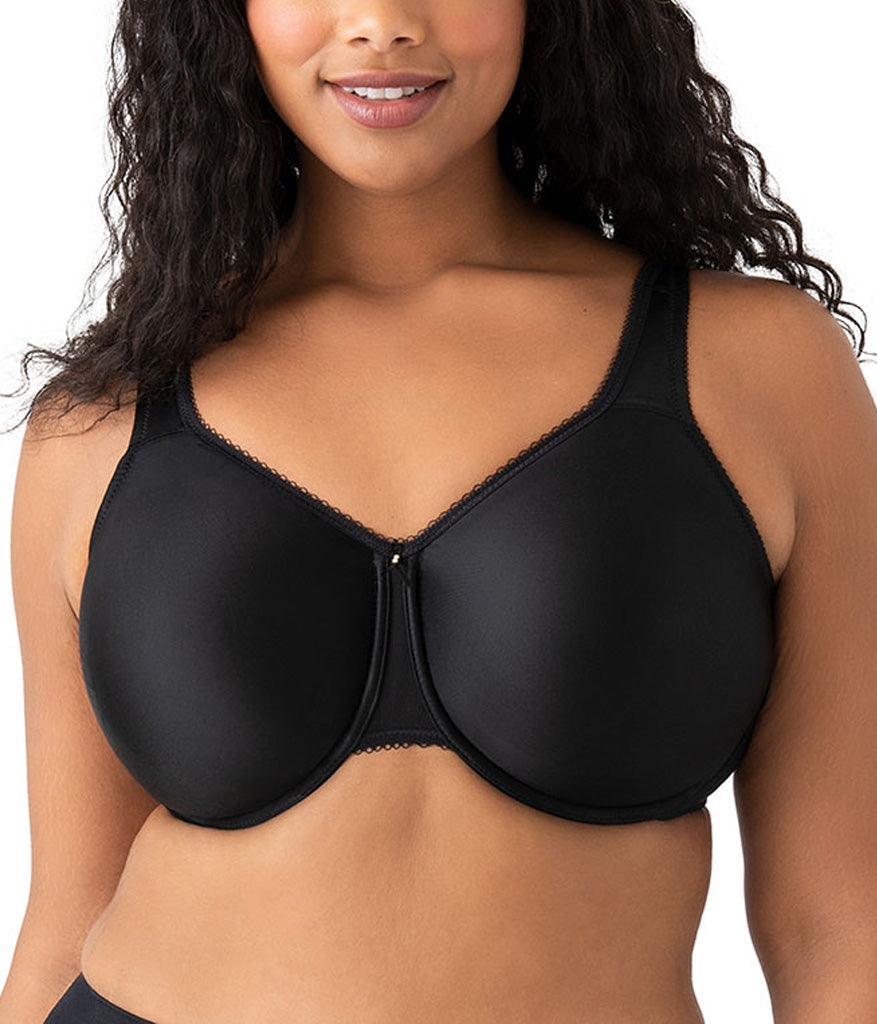 Wacoal Exclusive - Basic Beauty Full Figure Seamless Underwire Bra - Black