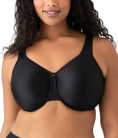 Wacoal Exclusive - Basic Beauty Full Figure Seamless Underwire Bra - Black