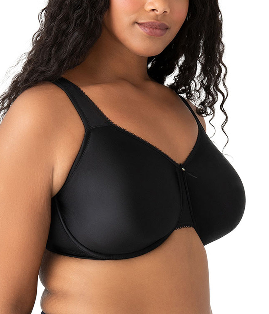 Wacoal Exclusive - Basic Beauty Full Figure Seamless Underwire Bra - Black