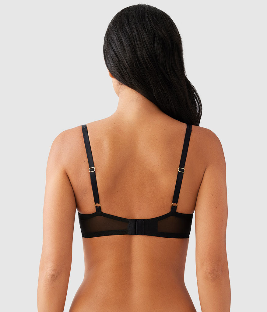 Wacoal Deals - Midnight Soiree Underwire Bra - Caviar