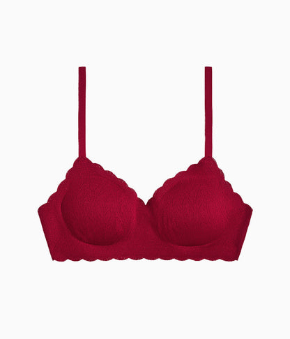 Wacoal Sale - b.wow'd Lace Wire Free Bra - Biking Red