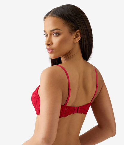 Wacoal Best Price - Feeling Famous Balconette Contour Bra - Chili Pepper/Biking Red