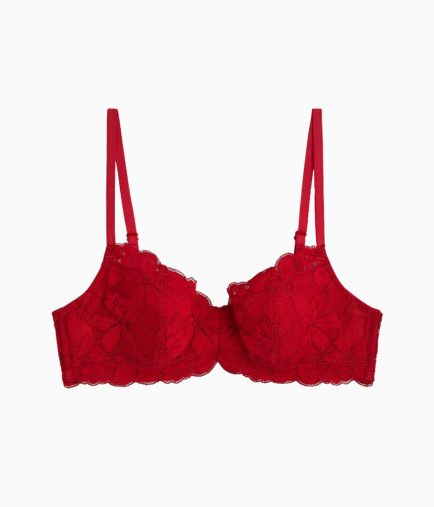 Wacoal Best Price - Feeling Famous Balconette Contour Bra - Chili Pepper/Biking Red