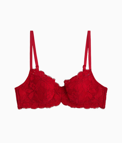 Wacoal Best Price - Feeling Famous Balconette Contour Bra - Chili Pepper/Biking Red