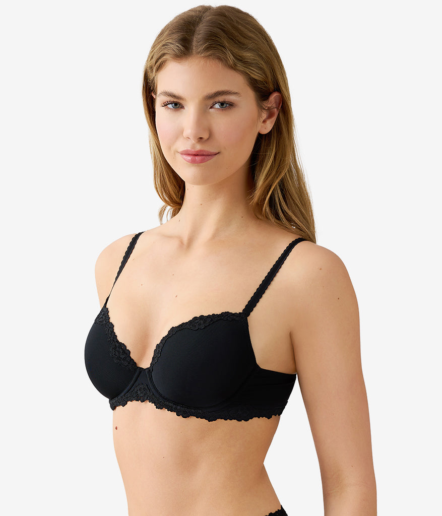 Wacoal Popular - Future Foundation with Lace T-Shirt Bra - Night