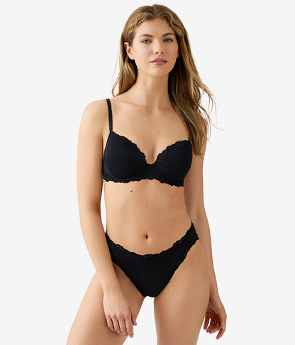 Wacoal Popular - Future Foundation with Lace T-Shirt Bra - Night