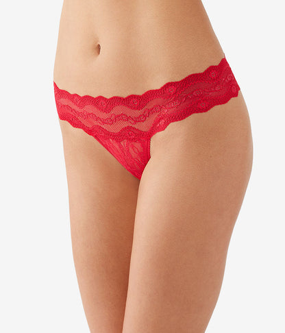Wacoal Quality - Lace Kiss Thong - Crimson Red