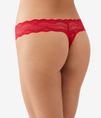 Wacoal Quality - Lace Kiss Thong - Crimson Red
