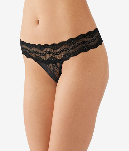 Wacoal Discount - Lace Kiss Thong Panty Pack - Rose Smoke/Au Natural/Night
