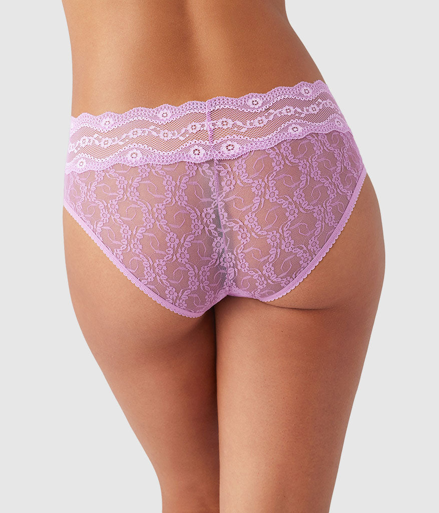 Wacoal Hot Sale - Lace Kiss Hipster - Smoky Grape