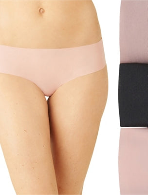 Wacoal New - b.bare Cheeky Panty Pack - Rose Smoke/Antler/Night