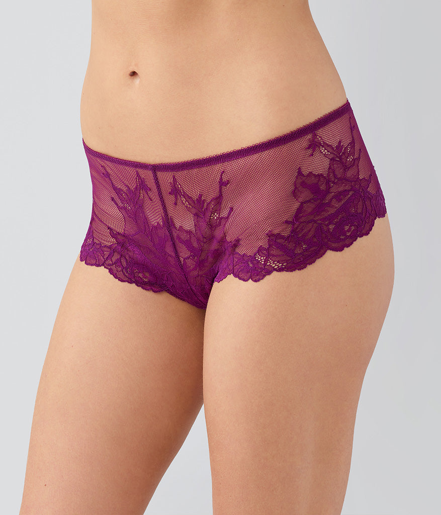 Wacoal Featured - Vivid Attraction Tanga - Dark Purple