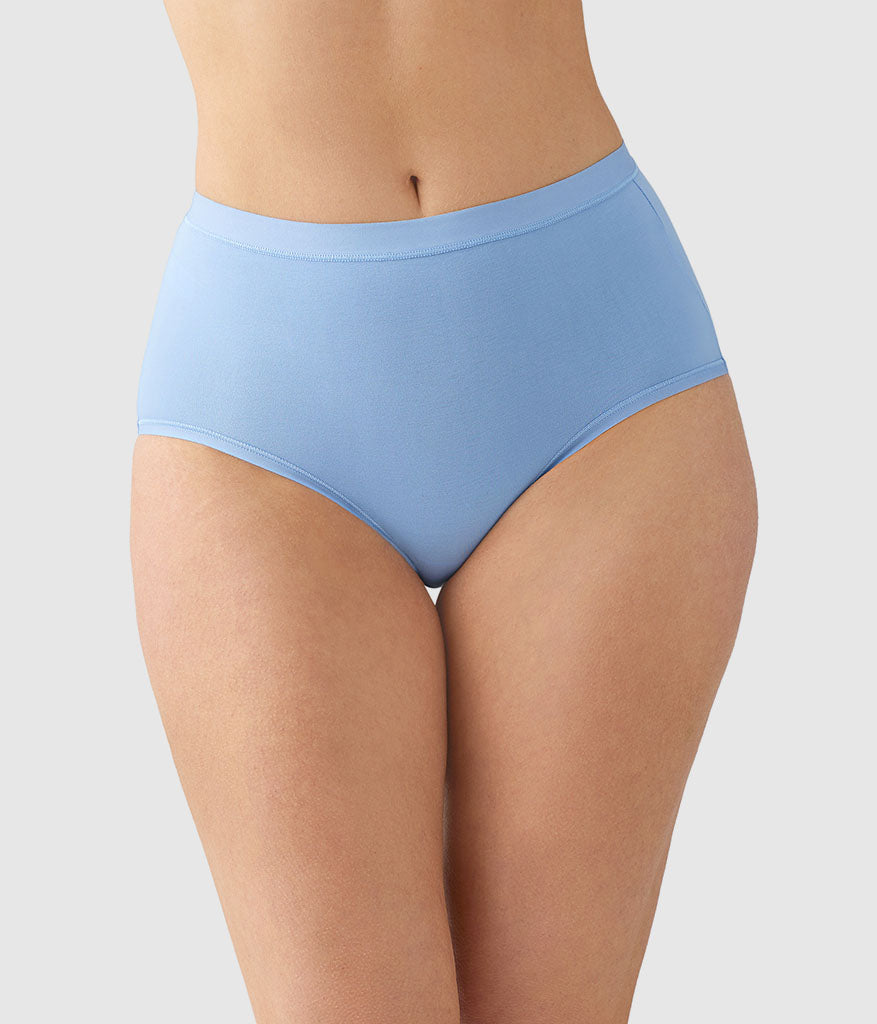 Wacoal Quality - Understated Cotton Brief - Bel Air Blue