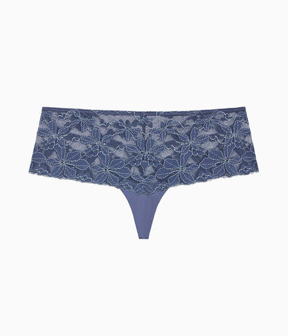 Wacoal Quality - Feeling Famous Tanga - Crown Blue/ Blue Glow