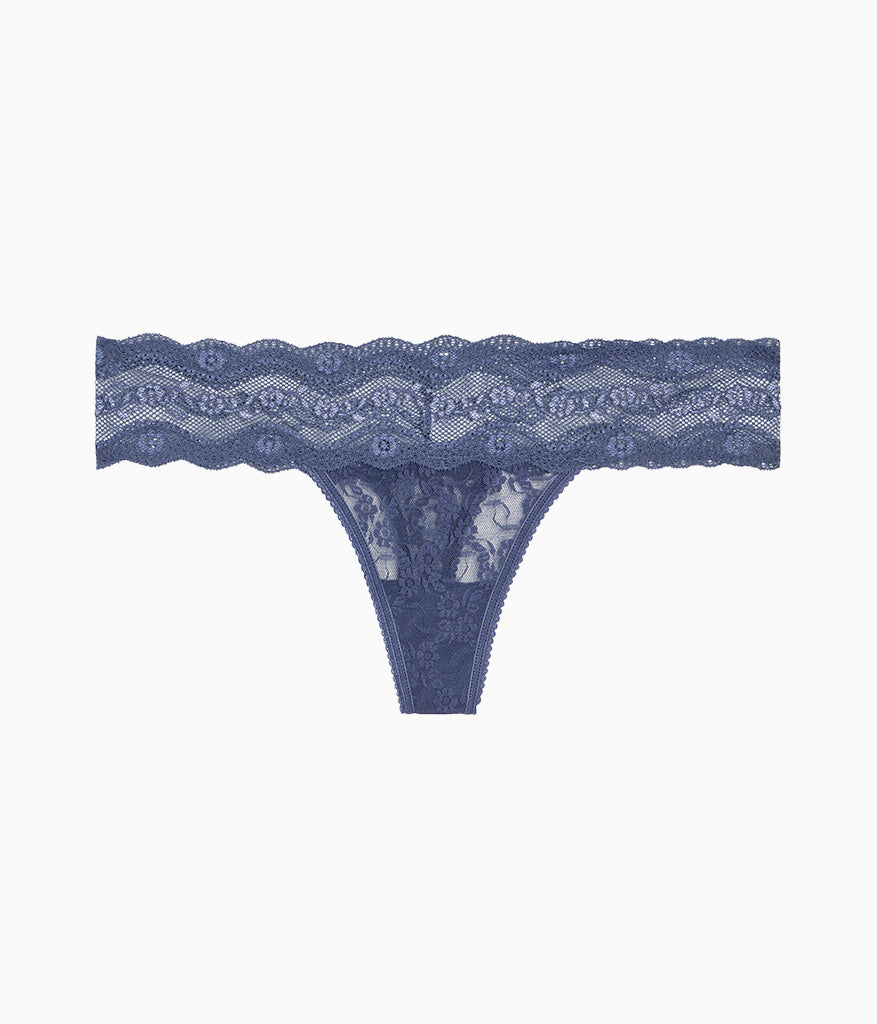 Wacoal Top Pick - Lace Kiss Thong - Crown Blue