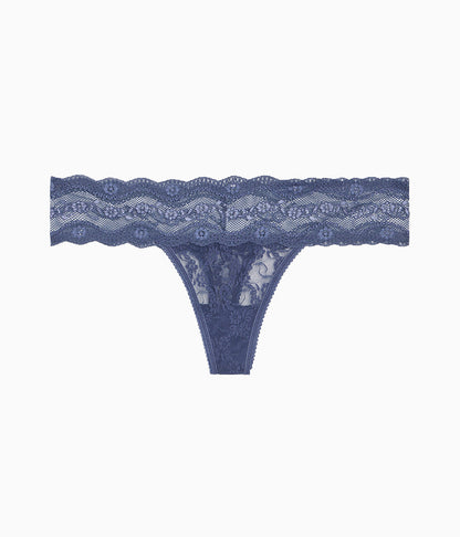 Wacoal Top Pick - Lace Kiss Thong - Crown Blue