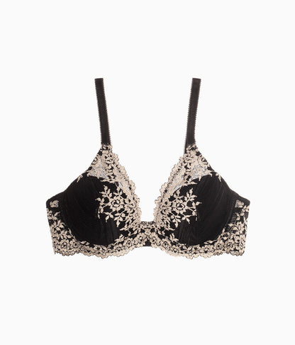 Wacoal Classic - Embrace Lace® Plunge Bra - Black