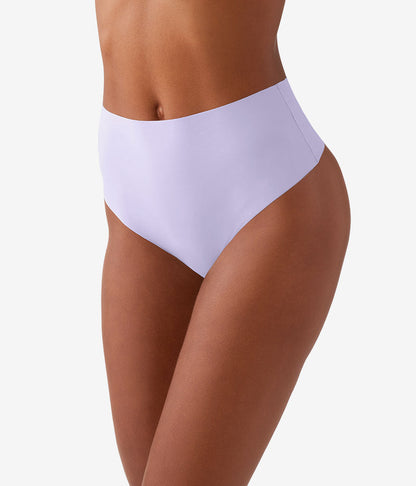 Wacoal Premium - b.bare Hi-Waist Thong - Thistle