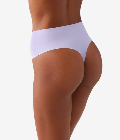 Wacoal Premium - b.bare Hi-Waist Thong - Thistle