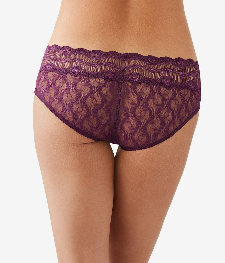 Wacoal Everyday - Lace Kiss Hipster - Potent Purple
