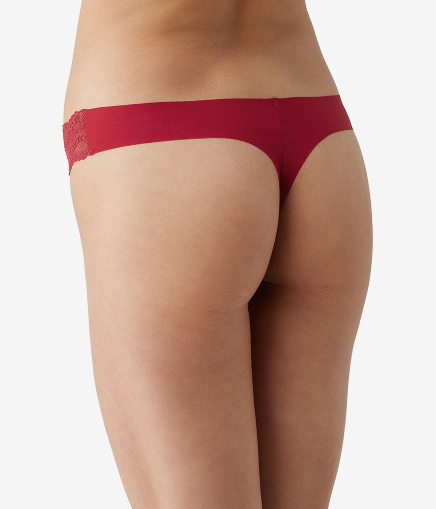 Wacoal Premium - b.bare Thong - Haute Red