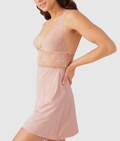 Wacoal Classic - No Strings Attached Chemise - Blush Pink
