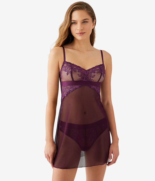 Wacoal Latest - Opening Act Chemise - Potent Purple