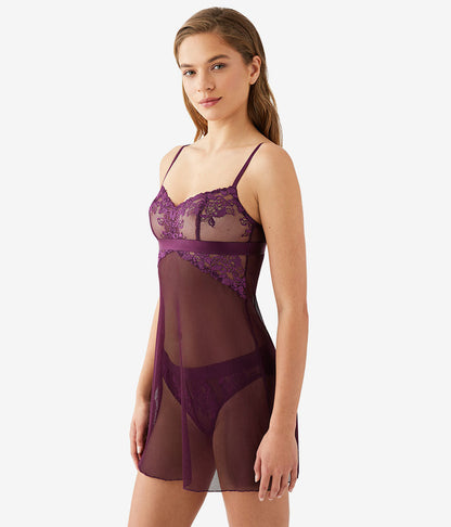 Wacoal Latest - Opening Act Chemise - Potent Purple