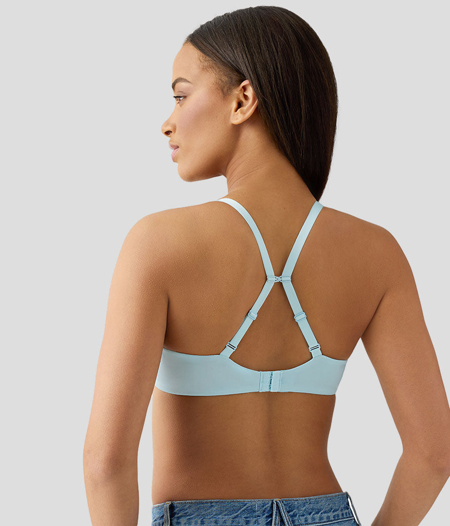 Wacoal Smart Buy - Future Foundation Wire Free T-Shirt Bra - Blue Glow