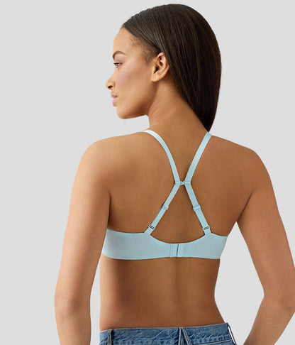 Wacoal Smart Buy - Future Foundation Wire Free T-Shirt Bra - Blue Glow