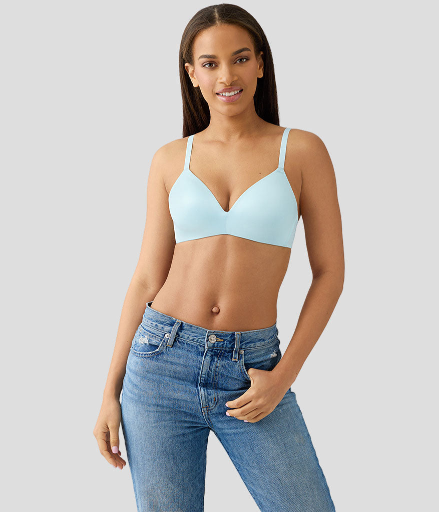Wacoal Smart Buy - Future Foundation Wire Free T-Shirt Bra - Blue Glow