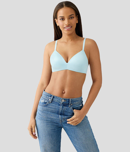 Wacoal Smart Buy - Future Foundation Wire Free T-Shirt Bra - Blue Glow