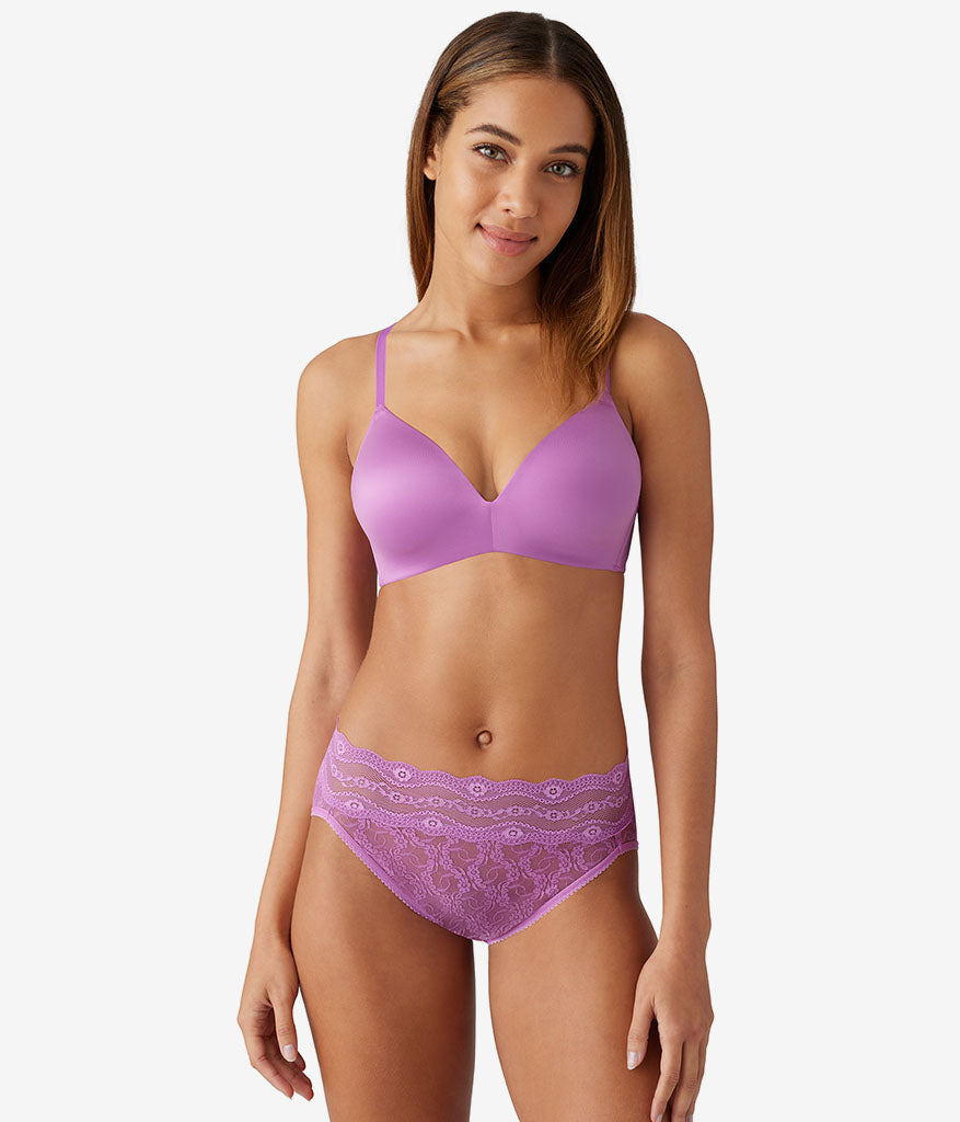 Wacoal Hot Sale - Future Foundation Wire Free T-Shirt Bra - Mulberry