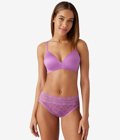 Wacoal Hot Sale - Future Foundation Wire Free T-Shirt Bra - Mulberry