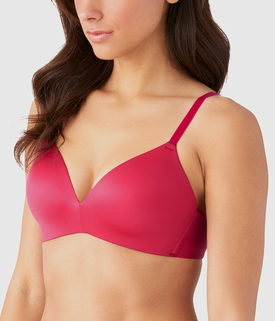 Wacoal Hot Sale - Future Foundation Wire Free T-Shirt Bra - Persian Red