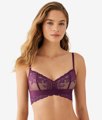 Wacoal Trending - Opening Act Bralette - Potent Purple