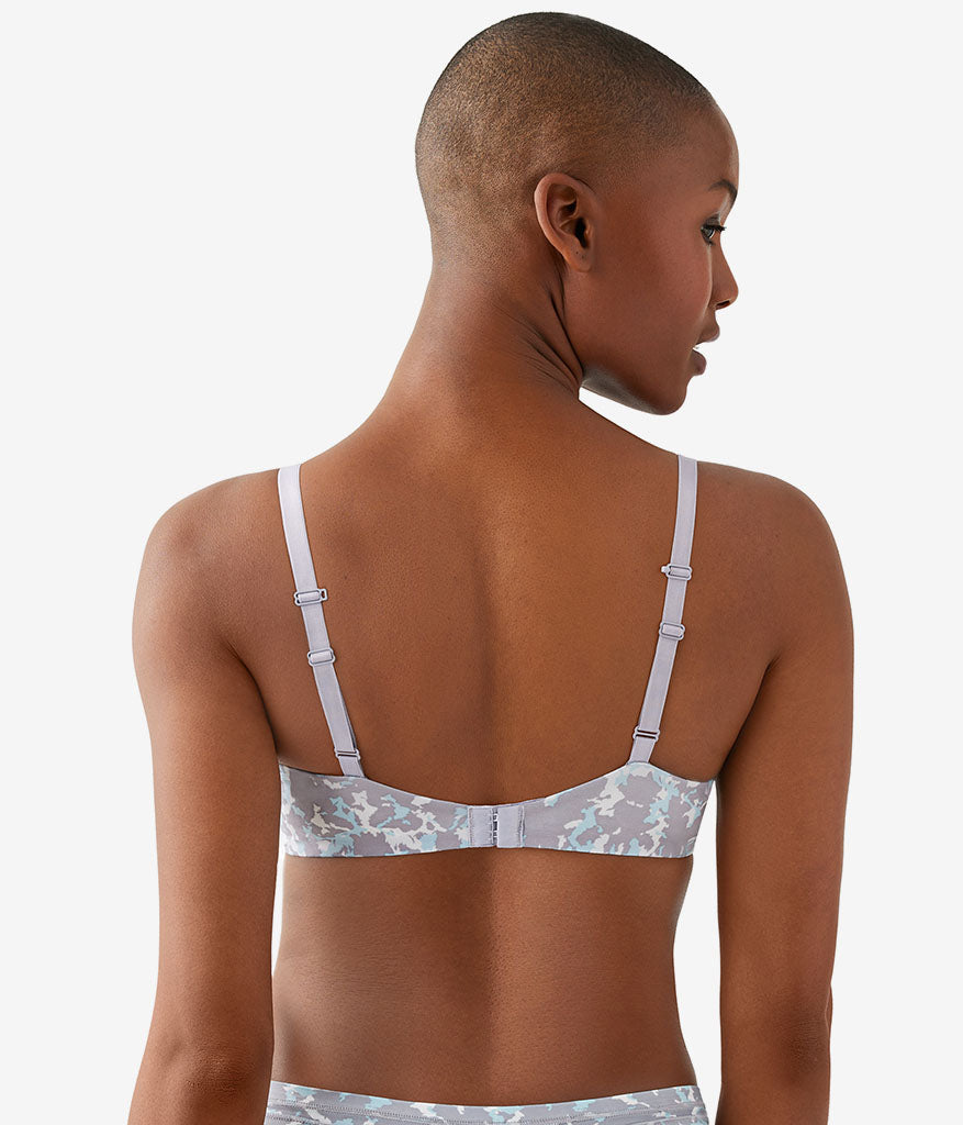 Wacoal Latest - Future Foundation Wire Free T-Shirt Bra - Dream Blue/Gray Camouflage
