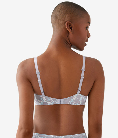 Wacoal Latest - Future Foundation Wire Free T-Shirt Bra - Dream Blue/Gray Camouflage