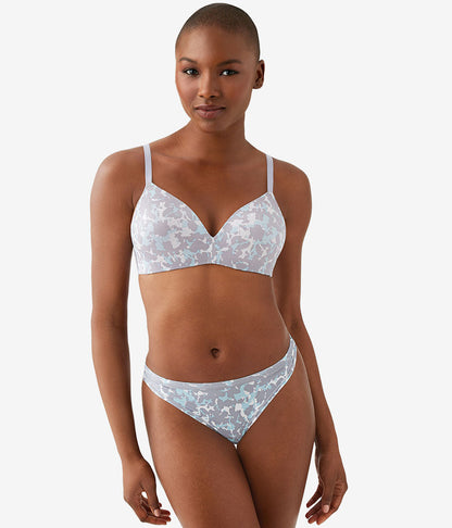 Wacoal Latest - Future Foundation Wire Free T-Shirt Bra - Dream Blue/Gray Camouflage