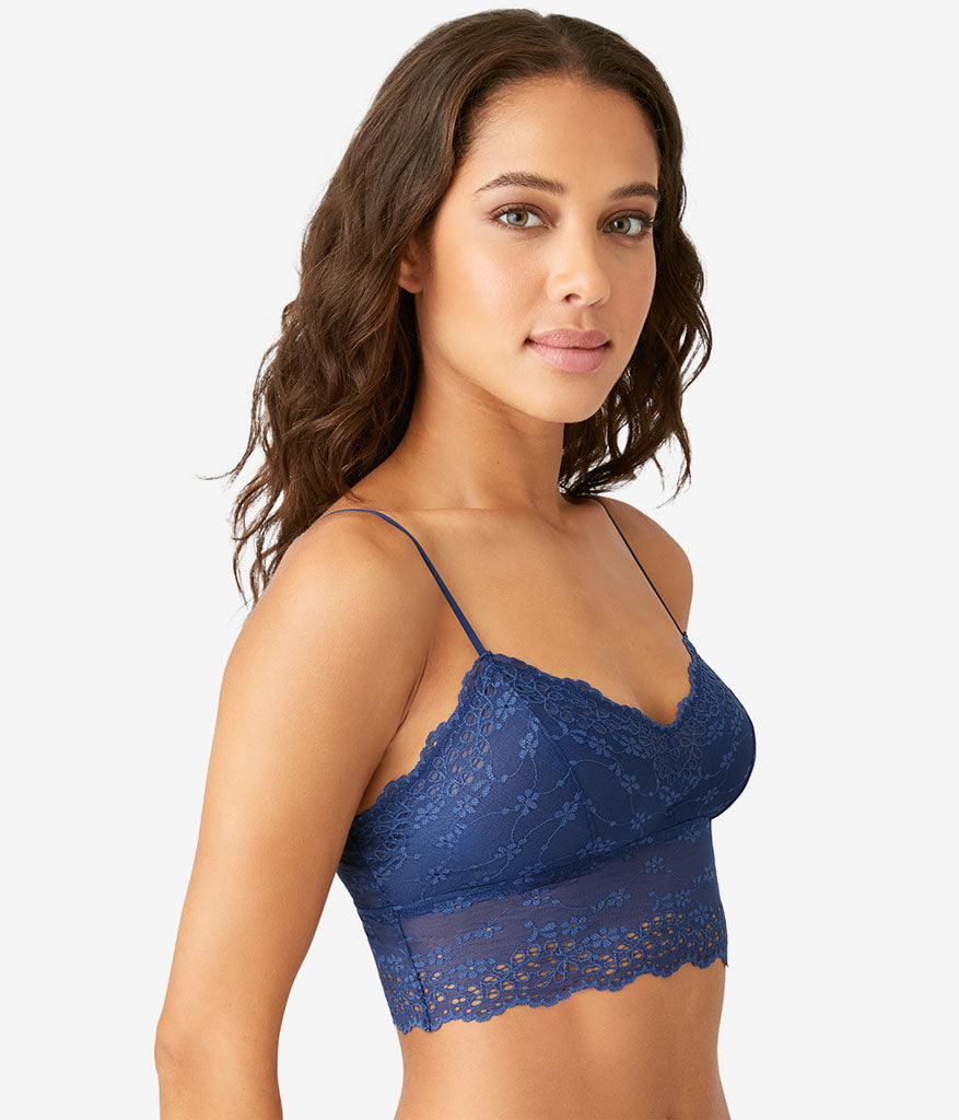 Wacoal Discount - Inspired Eyelet Bralette - Oceana