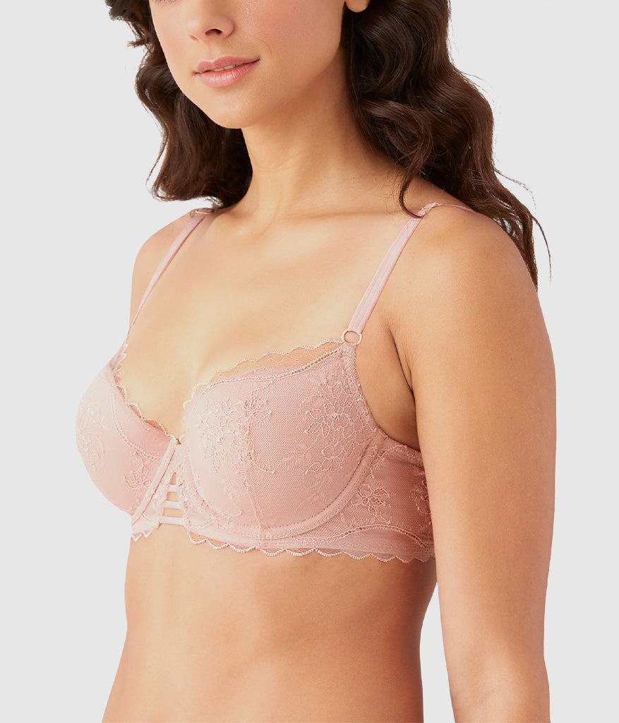 Wacoal Deals - No Strings Attached Contour Bra - Blush Pink
