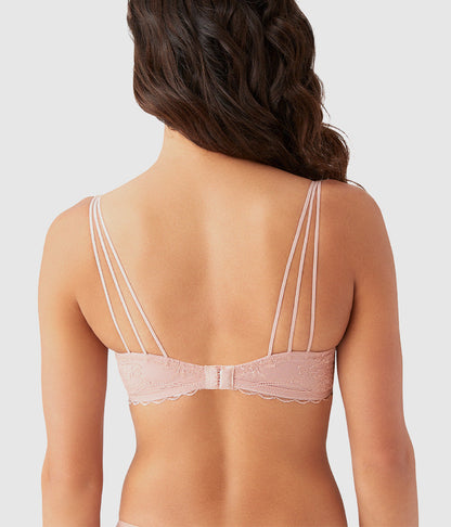 Wacoal Deals - No Strings Attached Contour Bra - Blush Pink